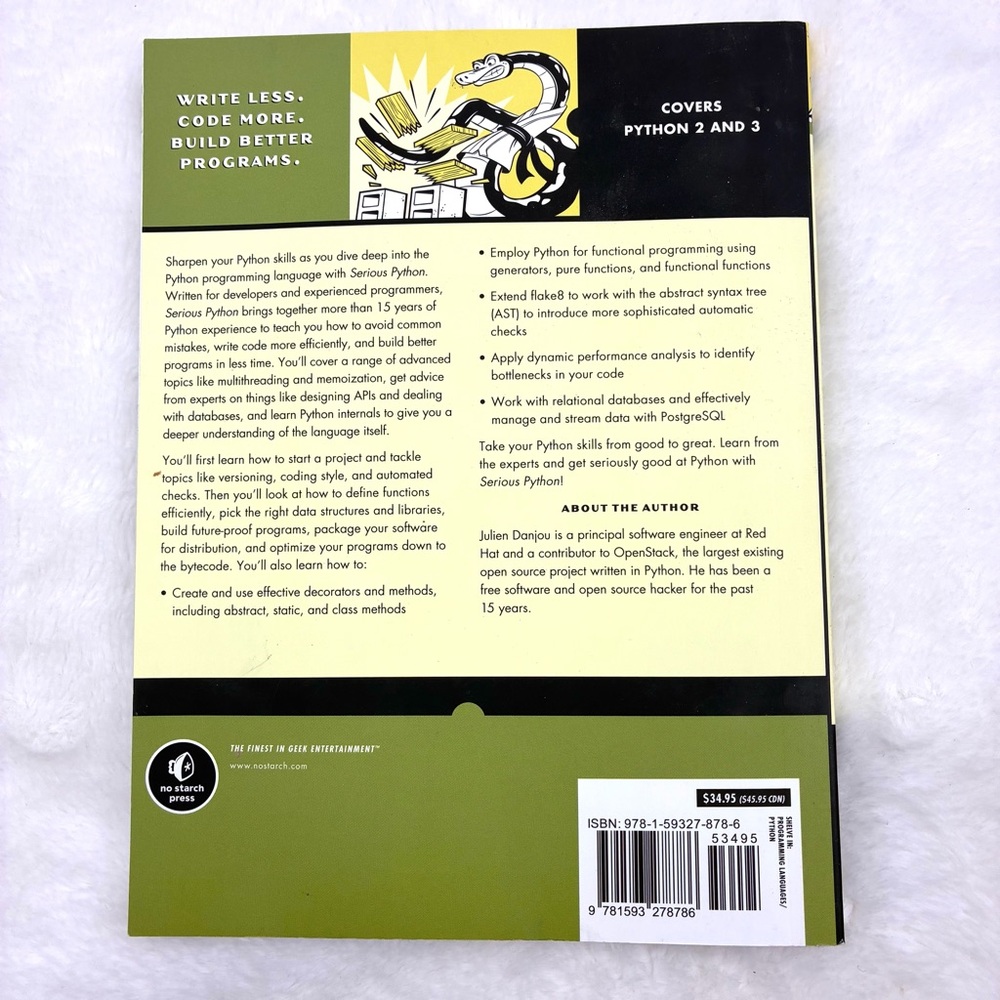 Serious Python Book - Picture 2 of 3